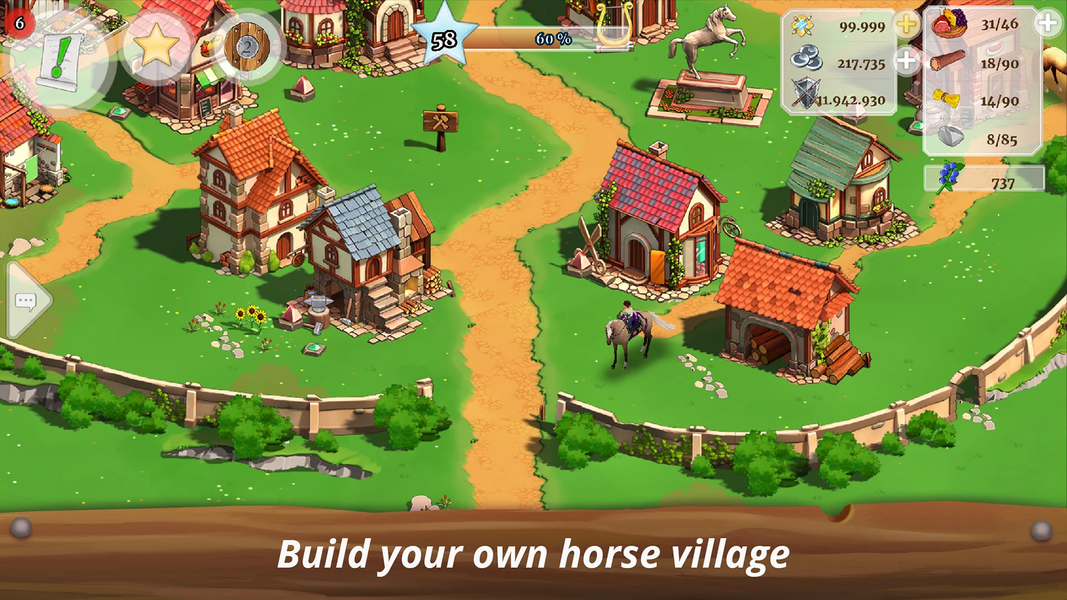 Horse Village - Wildshade - عکس بازی موبایلی اندروید