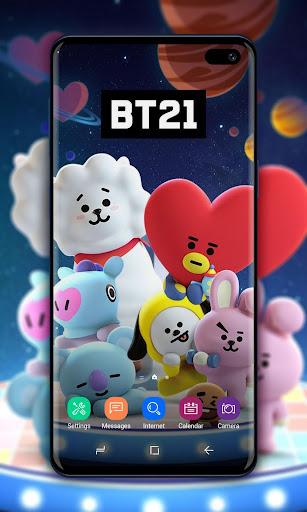 Cute BT۲۱ Wallpapers HD - عکس برنامه موبایلی اندروید