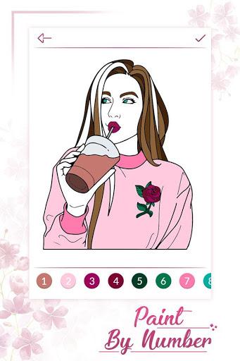 Paint by number - Coloring Book - عکس بازی موبایلی اندروید