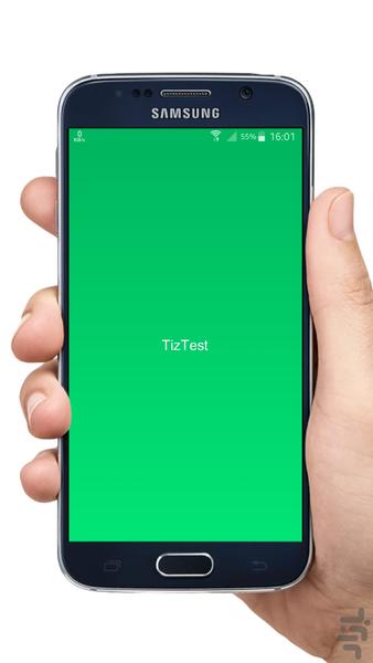 TizTest - Image screenshot of android app