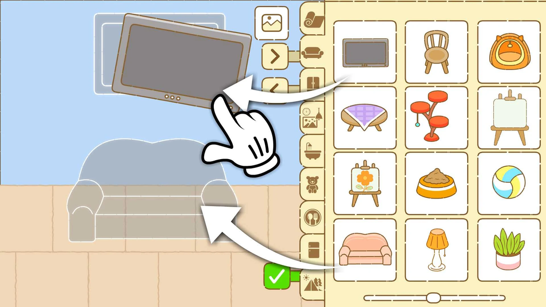 My Pet Town Animal Home Decor - عکس بازی موبایلی اندروید