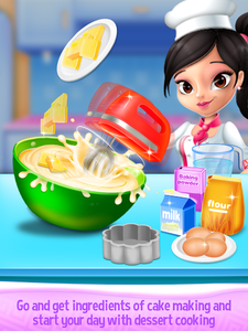 Cake Bakery Kids Cooking Games for Android - Free App Download