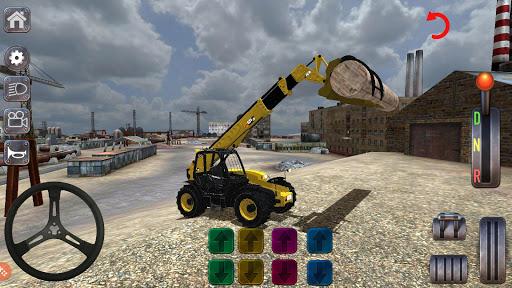 Excavator Loader Simulator - Gameplay image of android game