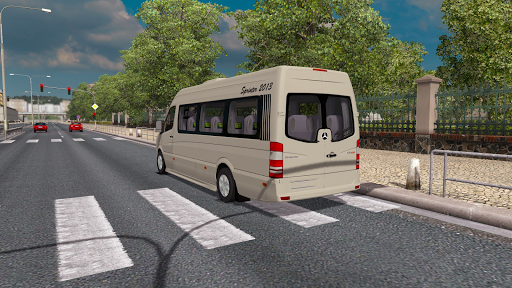 Sprinter Bus Transport Game - Gameplay image of android game