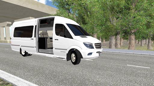 Sprinter Bus Transport Game - Gameplay image of android game