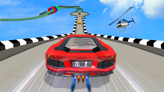 Crazy Car Driving Games: 3D Ramp Car Racing Games APK do pobrania na  Androida