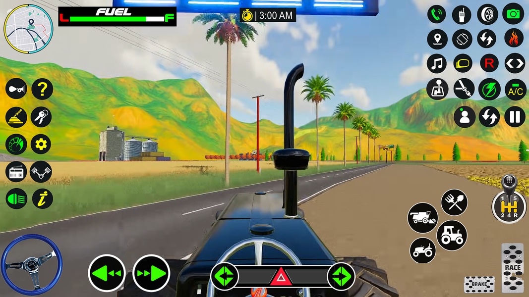 Farm Tractor Simulator Game 3D - عکس بازی موبایلی اندروید