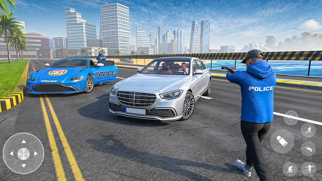 US Police Cop Car Simulator - عکس بازی موبایلی اندروید