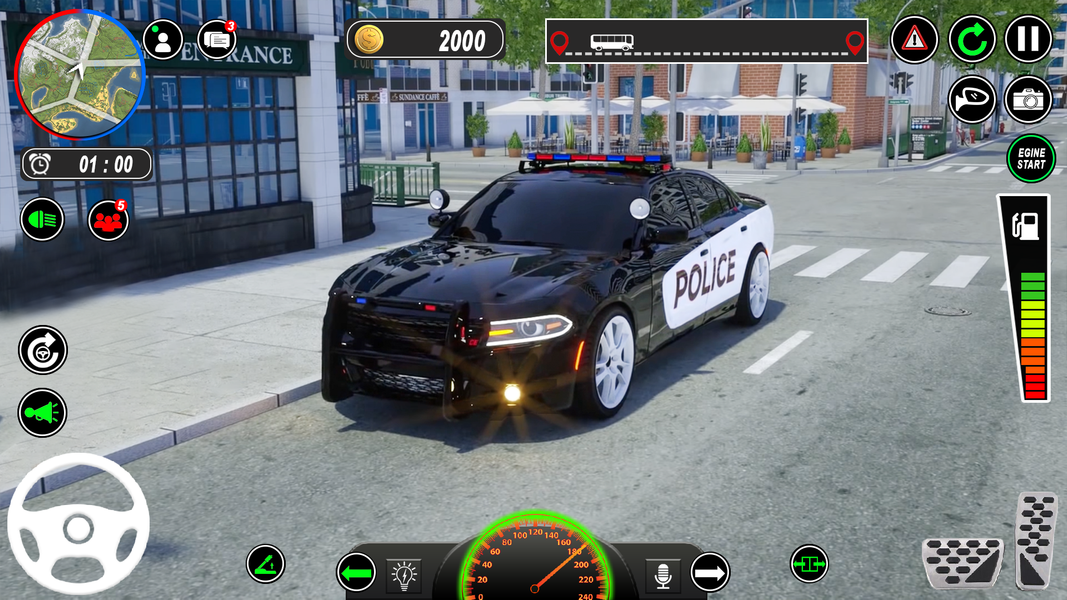 Police Parking 3D Car Driving - عکس بازی موبایلی اندروید