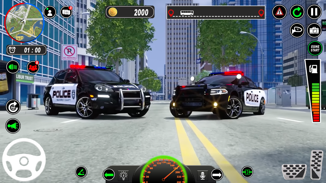 Police Parking 3D Car Driving - عکس بازی موبایلی اندروید