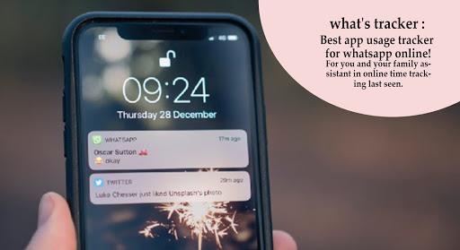 Whats Tracker Last Seen Online Notification - عکس برنامه موبایلی اندروید