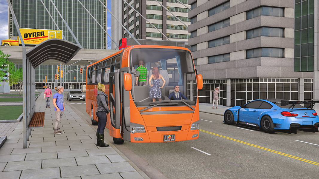 Bus Simulator Games- Bus Games - عکس بازی موبایلی اندروید