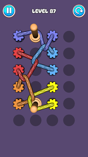 Rope Twisted Tangle Amaze - عکس بازی موبایلی اندروید