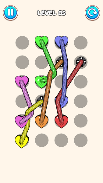 Twisted Tangle 3D:Untie Master - Gameplay image of android game