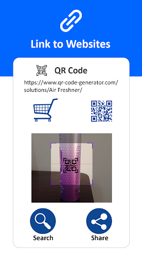 QR Code Scanner Barcode Reader - عکس برنامه موبایلی اندروید