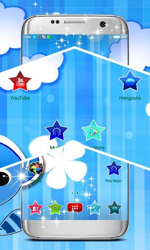 Sweet Cartoon Theme - عکس برنامه موبایلی اندروید