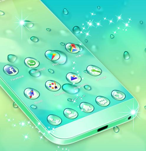 Water Drops Theme - Image screenshot of android app