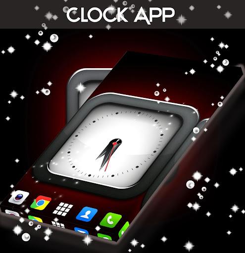 Clock Live Wallpaper App - Image screenshot of android app