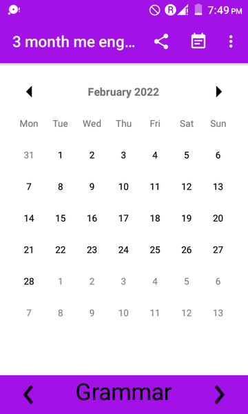 English Tamil 3 month course - Image screenshot of android app