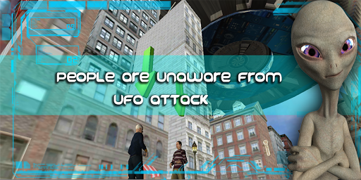 UFO Simulator : Crazy UFO - عکس برنامه موبایلی اندروید