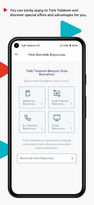 Türk Telekom Online İşlemler - عکس برنامه موبایلی اندروید