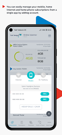 Türk Telekom - Image screenshot of android app
