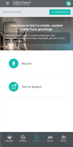 MetroPCS CallerTunes - Image screenshot of android app