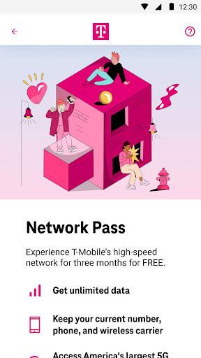 T-Mobile - Image screenshot of android app