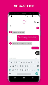 T-Mobile - عکس برنامه موبایلی اندروید