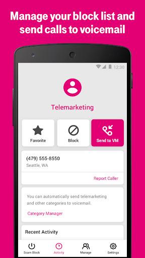 T-Mobile Scam Shield - Image screenshot of android app