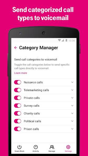 T-Mobile Scam Shield - Image screenshot of android app