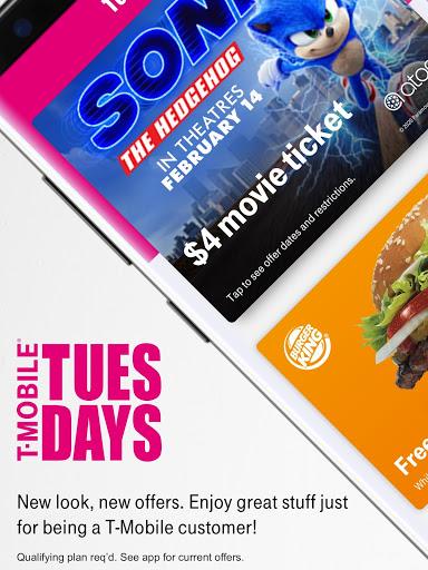 T Life (T-Mobile Tuesdays) - Image screenshot of android app