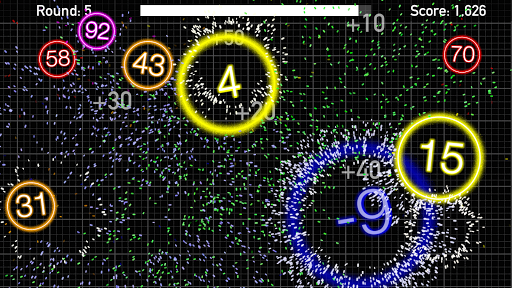 Glow Burst Lite - Gameplay image of android game
