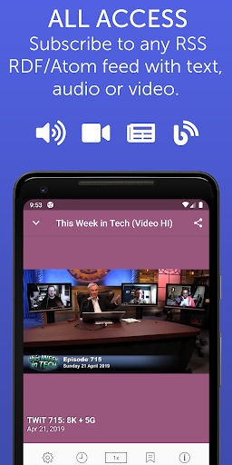 Playapod - Image screenshot of android app