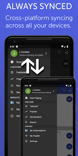 Playapod - Image screenshot of android app