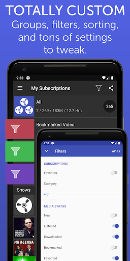Playapod - Image screenshot of android app