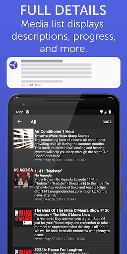 Playapod - Image screenshot of android app