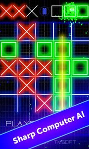 Ulitmate Tic Tac Toe Game - Free 3x3, 5x5, 7x7 Single Player or