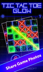 Tic Tac Toe Glow by TMSOFT Game for Android - Download