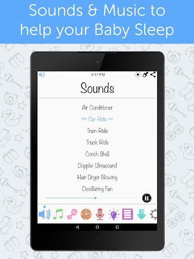 White Noise Baby - Image screenshot of android app