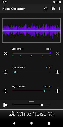 Noise Generator - عکس برنامه موبایلی اندروید