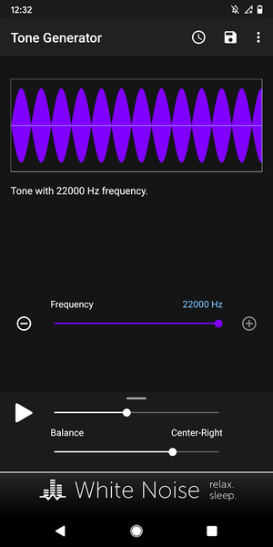 Tone Generator - Image screenshot of android app