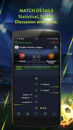 ۳۶۵ Football Soccer live scores - عکس برنامه موبایلی اندروید