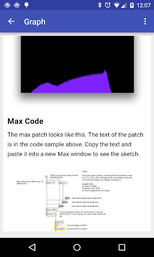 Arduino Tutorials - عکس برنامه موبایلی اندروید