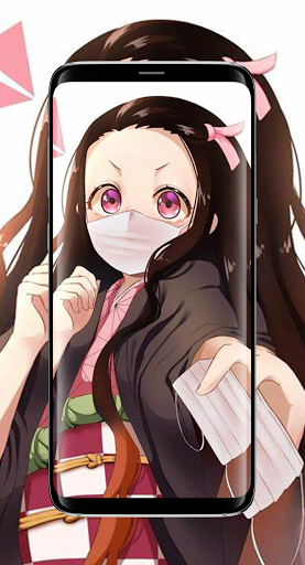 Nezuko Kamado - Anime Wallpaper HD - Image screenshot of android app