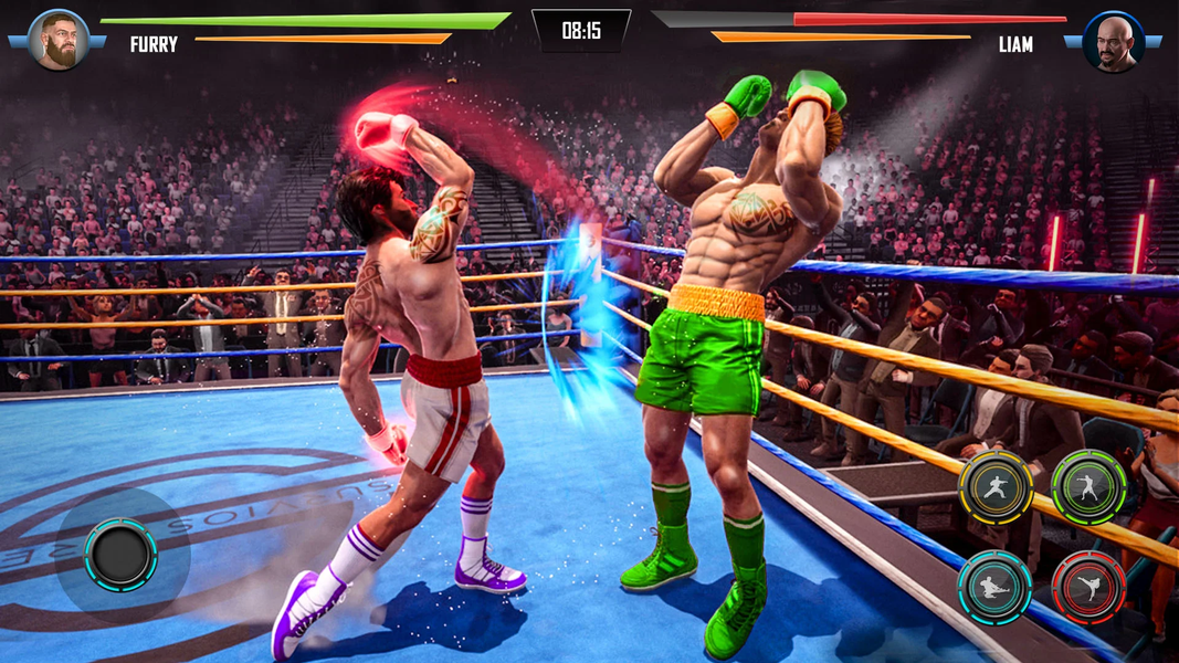 Real Kick Boxing Games 2023 - عکس بازی موبایلی اندروید