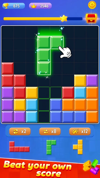 BlockPuzzle:Block Blast Master - Gameplay image of android game