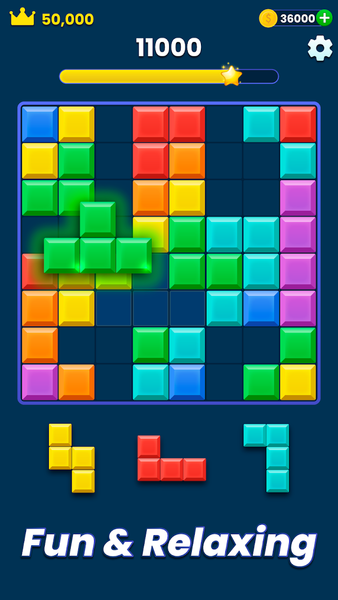 BlockPuzzle:Block Blast Master - Gameplay image of android game