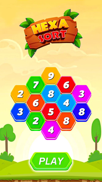 Hexa Puzzle Sort Master ۳D - عکس بازی موبایلی اندروید