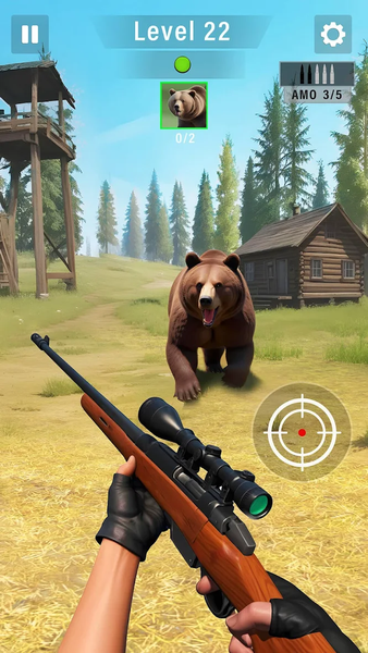 Animal Shooter: Wild Hunt - عکس بازی موبایلی اندروید